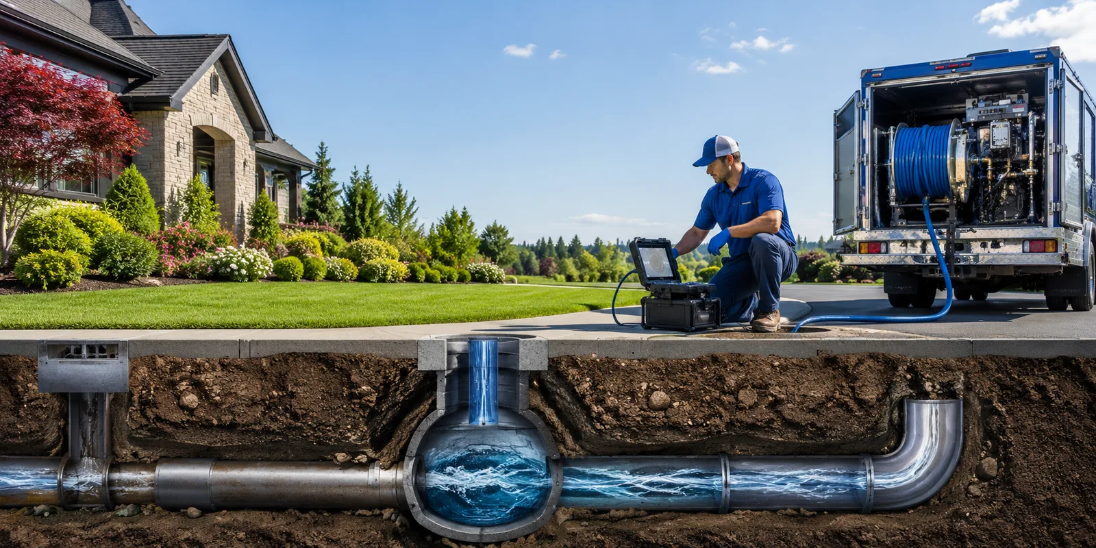 Drainage restoration information for Russell, KS